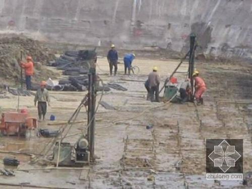 清河我公司承建北京房山区水池地基注浆加固工程